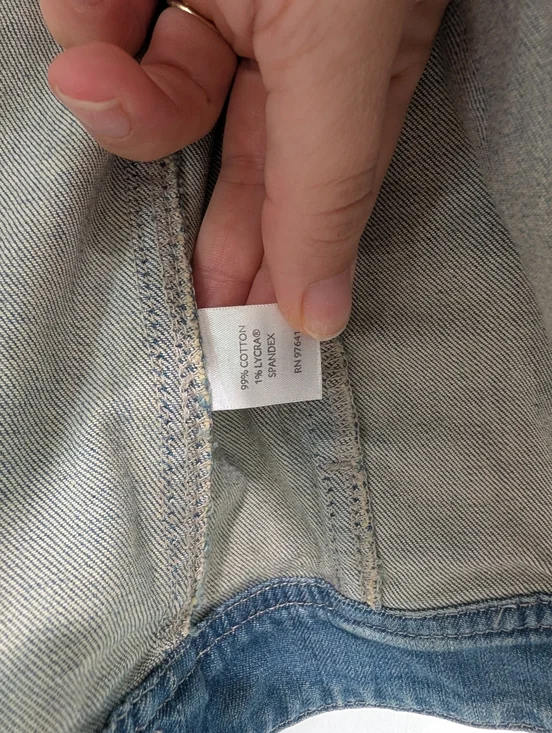 J.Jill Denim Jacket Light Wash Size XS - Picture 5 of 6